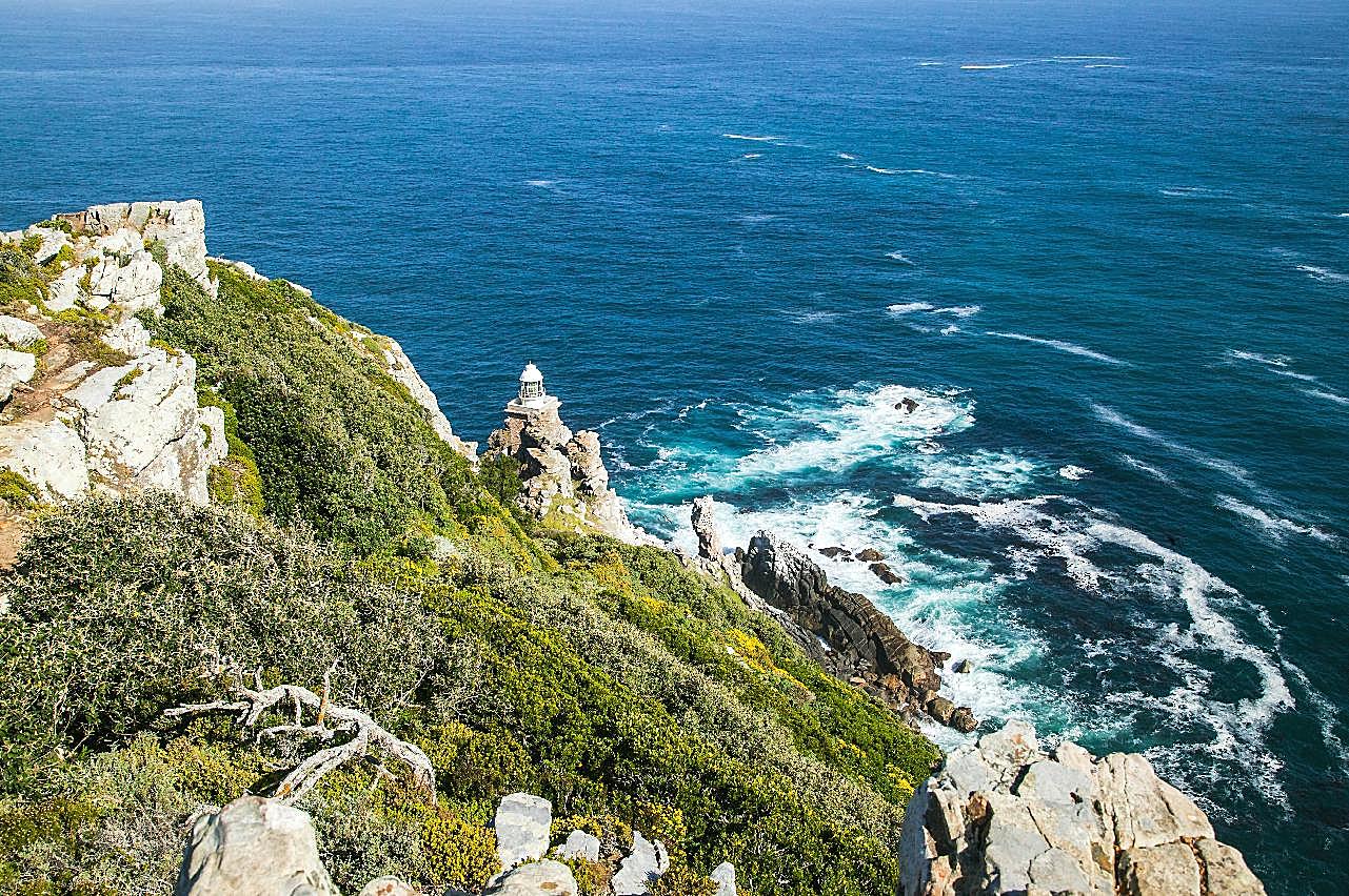 南非好望角图片大海