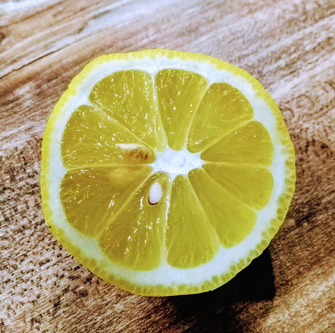 成熟黄柠檬图片摄影