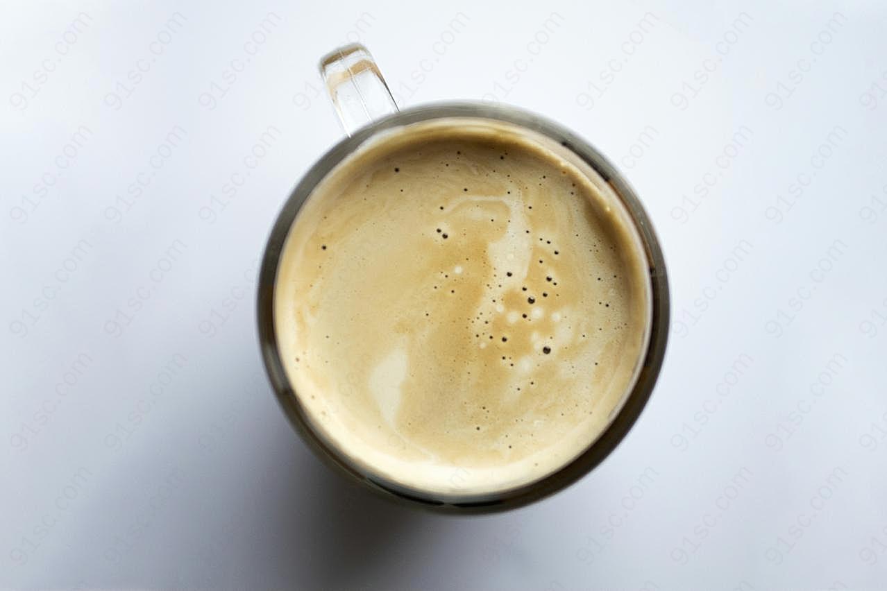 香浓牛奶咖啡图片摄影高清