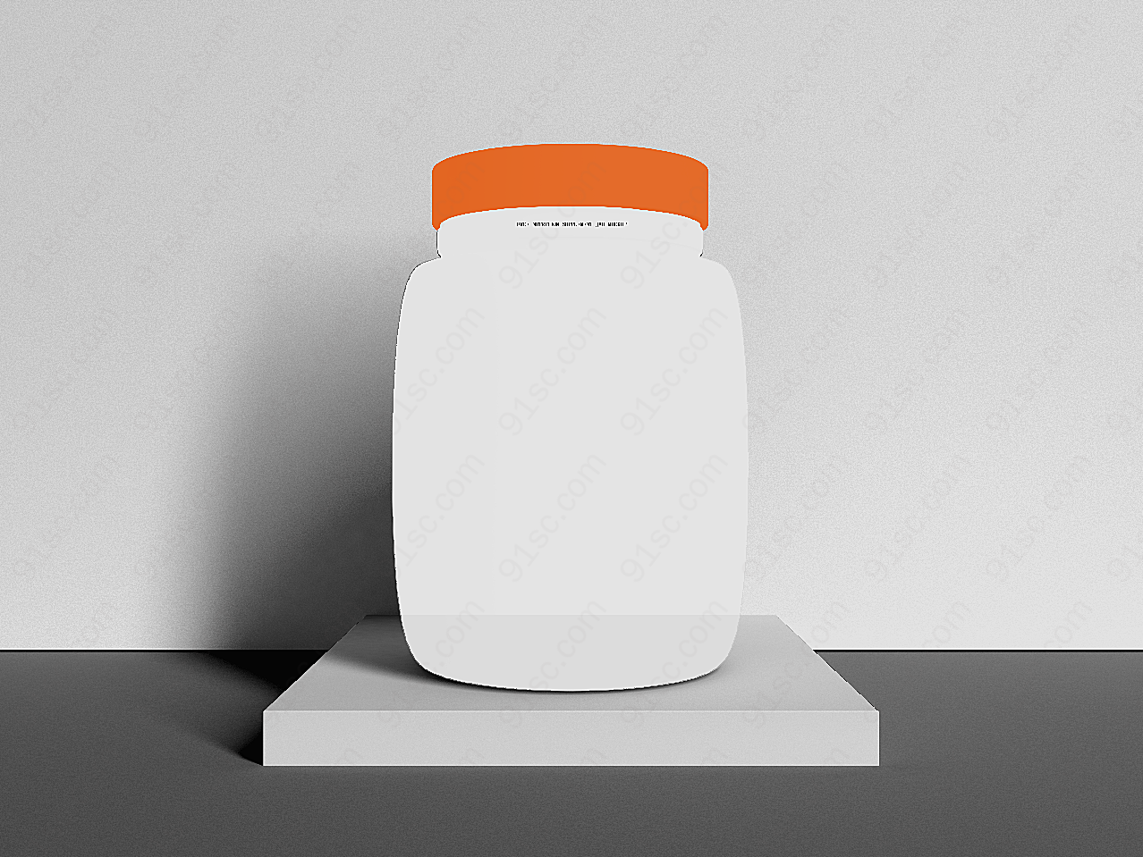 营养补充剂罐样机广告摄影包装设计