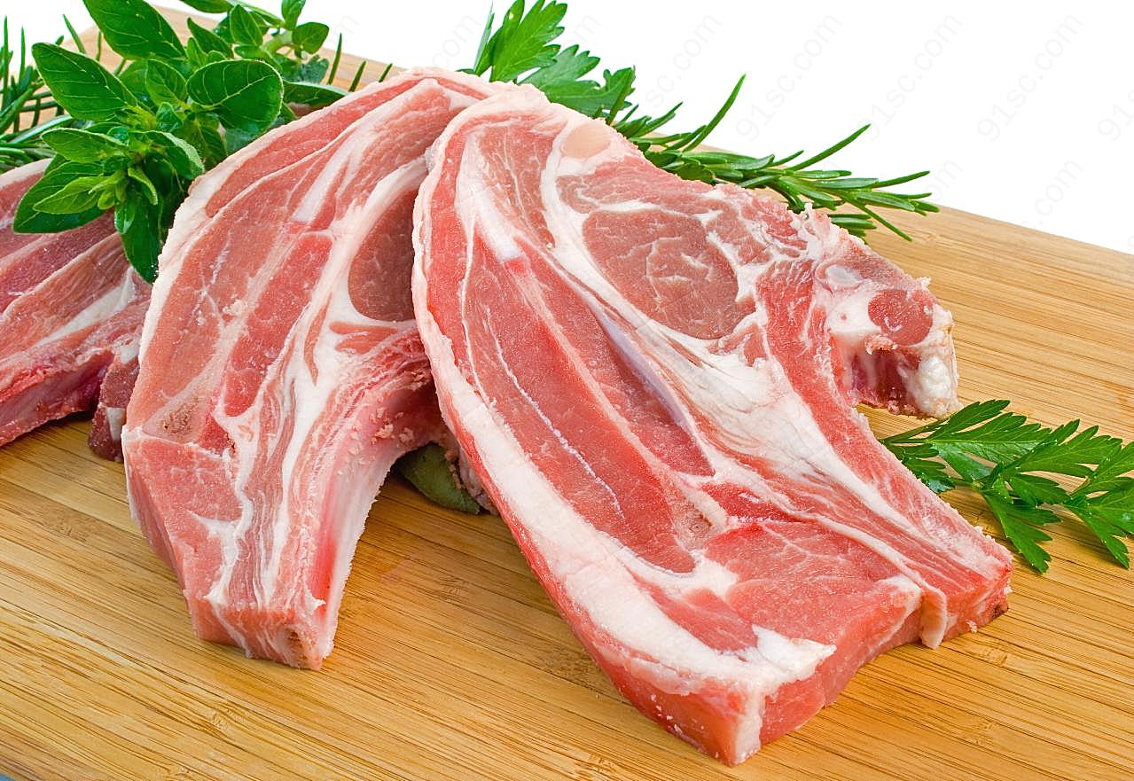 高清新鲜猪肉图片下载餐饮