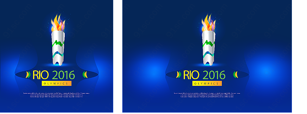 巴西奥运会火炬矢量体育运动
