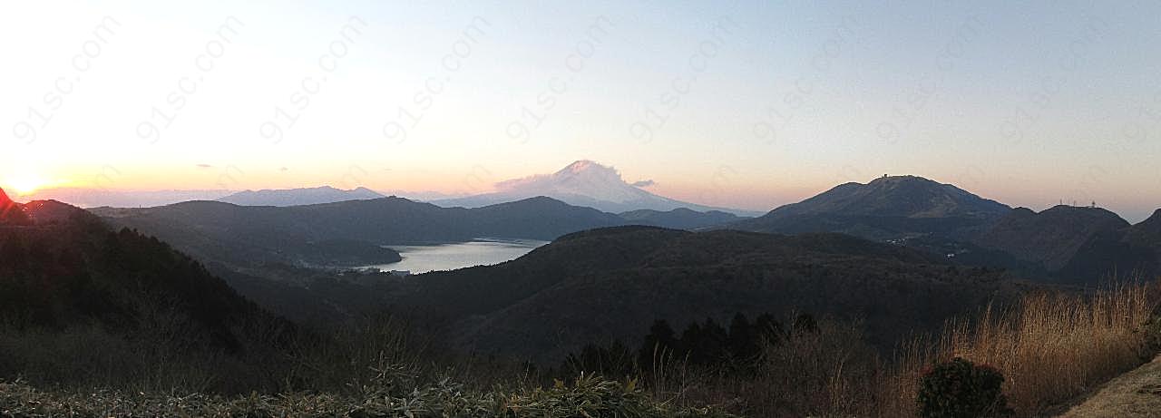 东京富士山风景图片自然风景