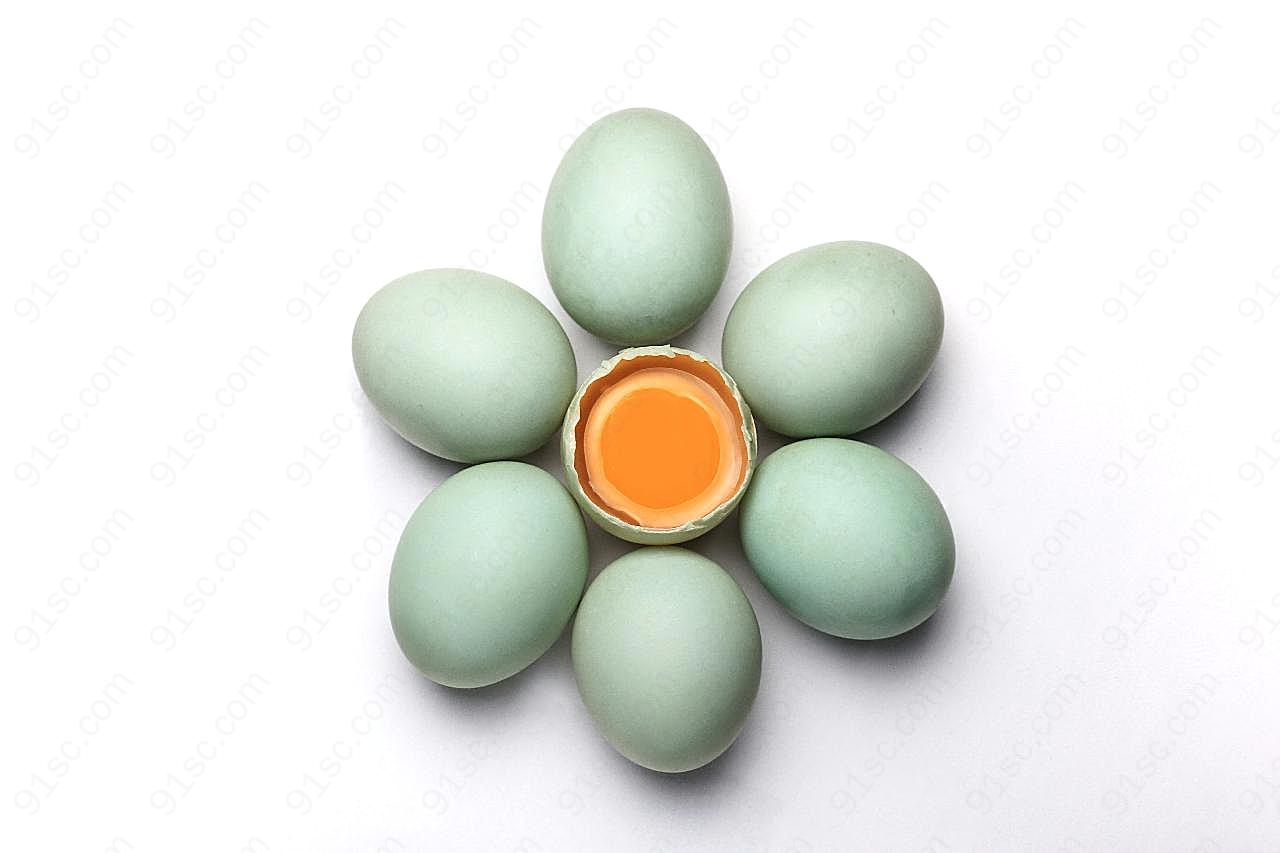 新鲜鸭蛋图片食物