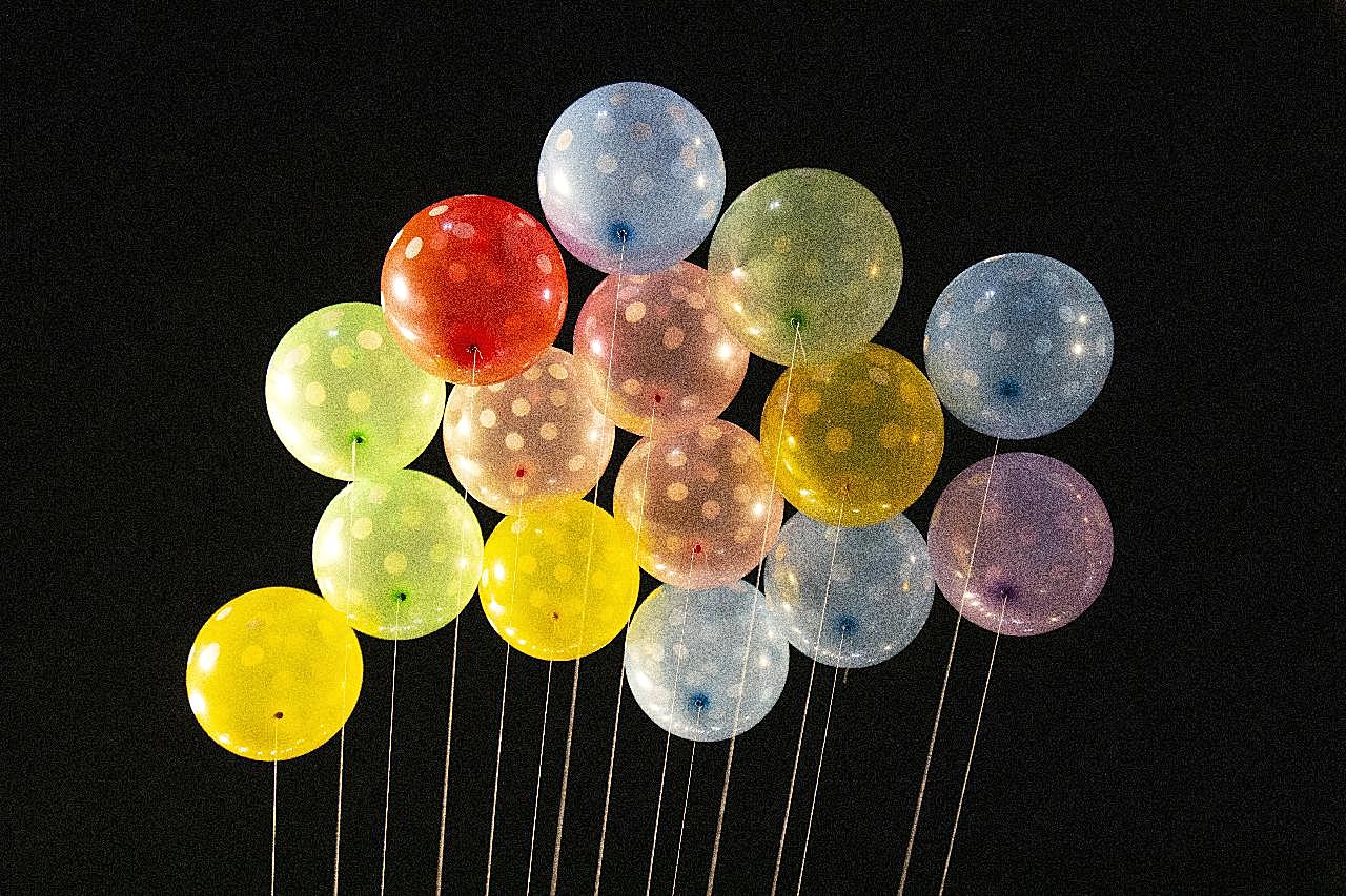 彩色气球素材图片生活用品