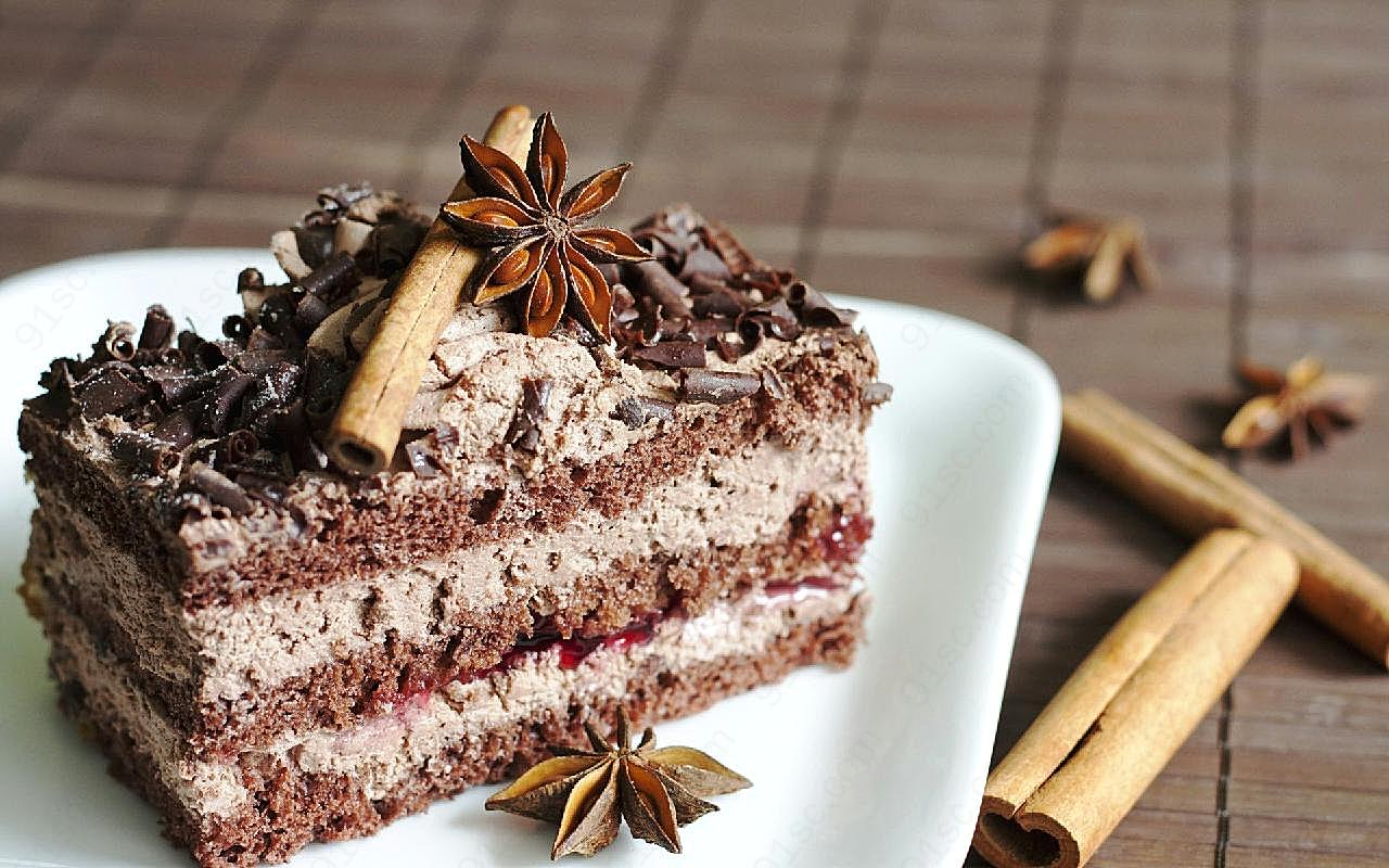 巧克力提拉米苏图片蛋糕
