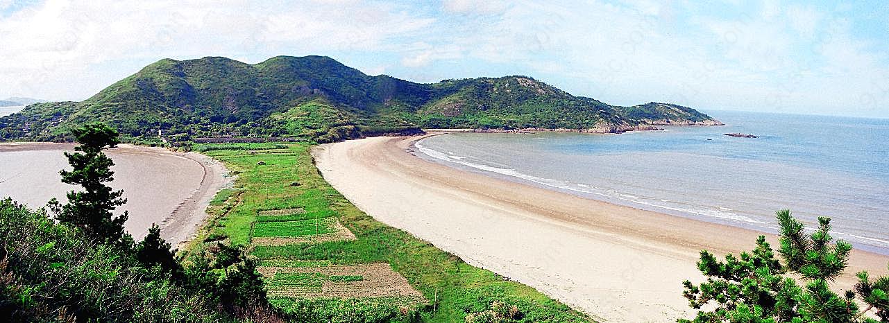 海边沙滩风景图片下载大海