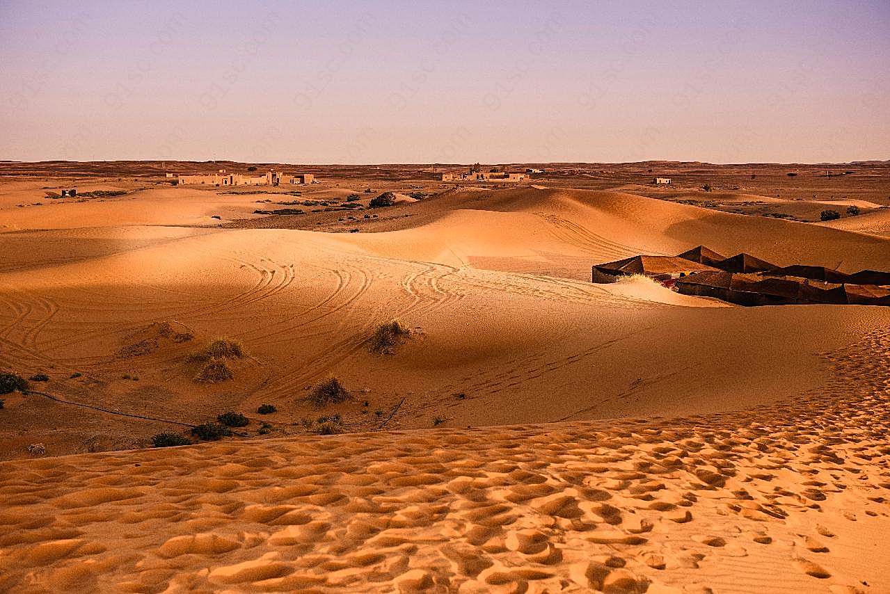 村落图片沙漠