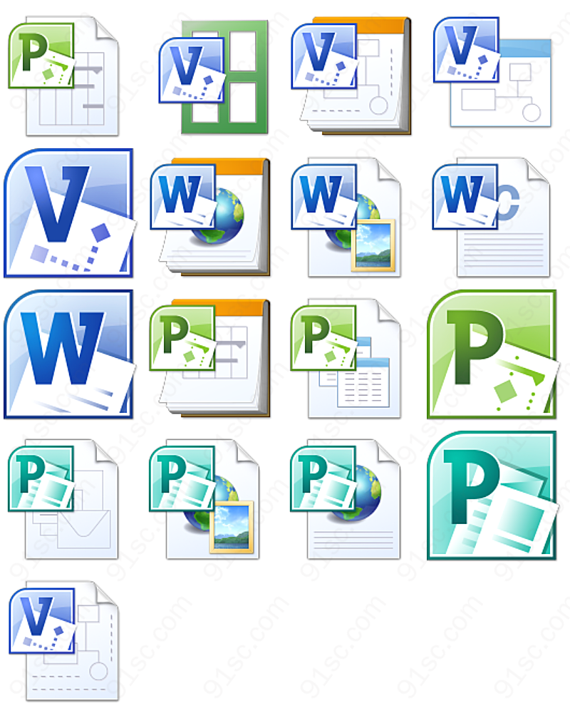 办公软件桌面软件图标