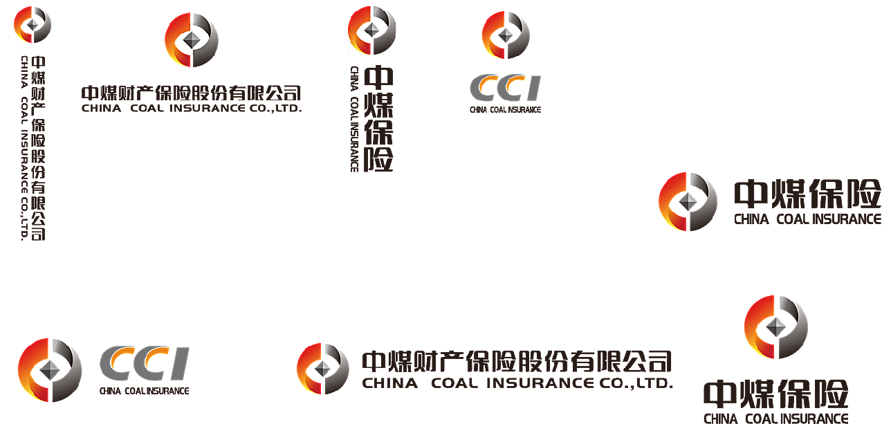 中煤保险logo标志矢量金融标志