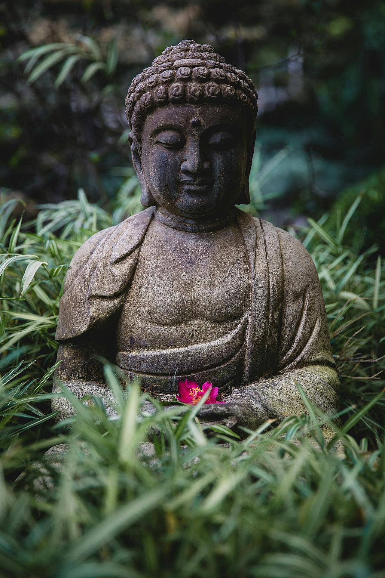 佛祖神像高清图片民族工艺品