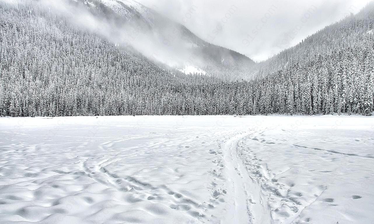 雪山图片自然风景高清摄影