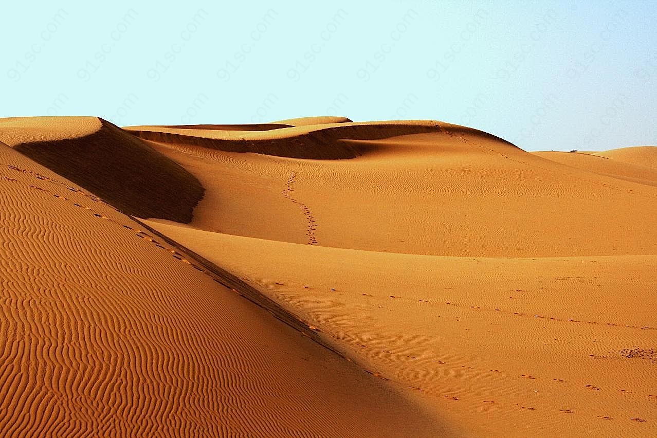 荒漠沙丘图片摄影自然