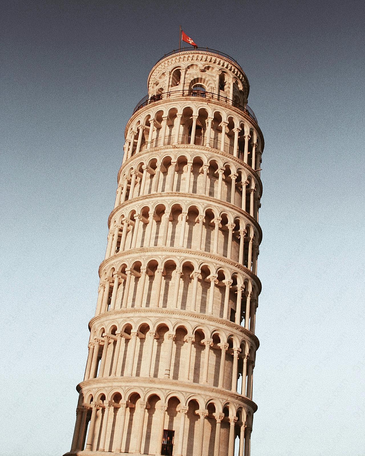 意大利比萨斜塔建筑图片特色建筑