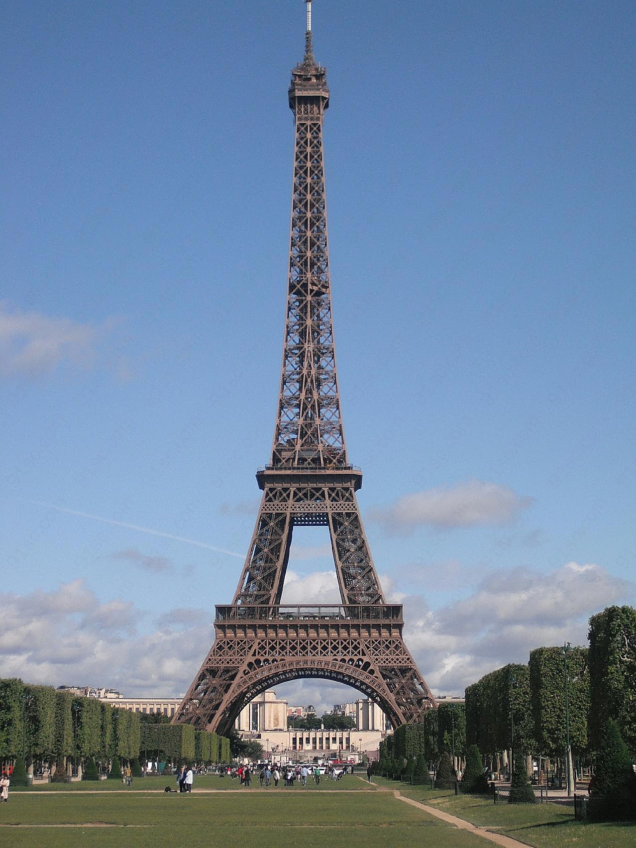 法国巴黎铁塔图片特色建筑