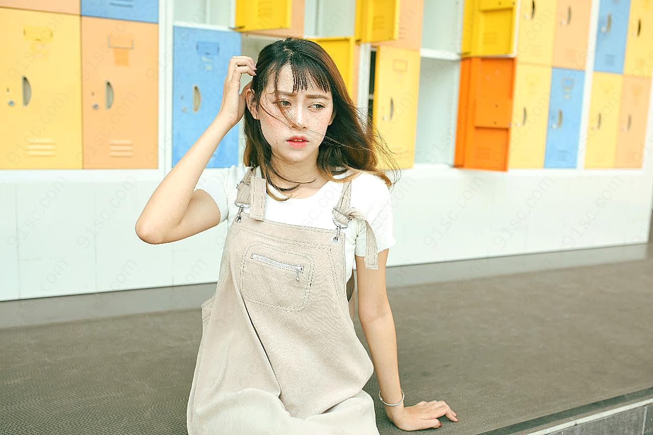 可爱非主流小女生图片摄影