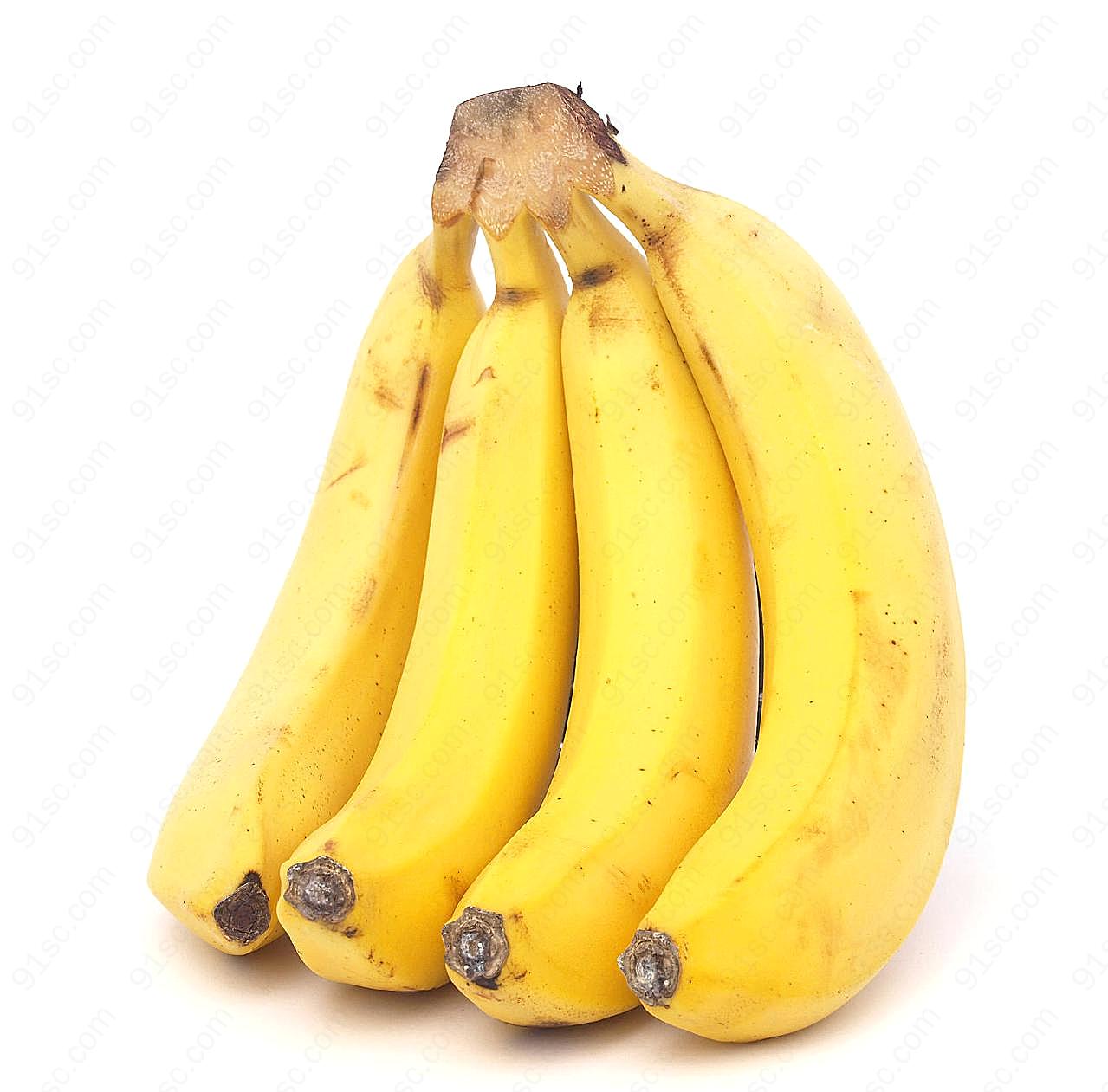 一串香蕉图片高清摄影