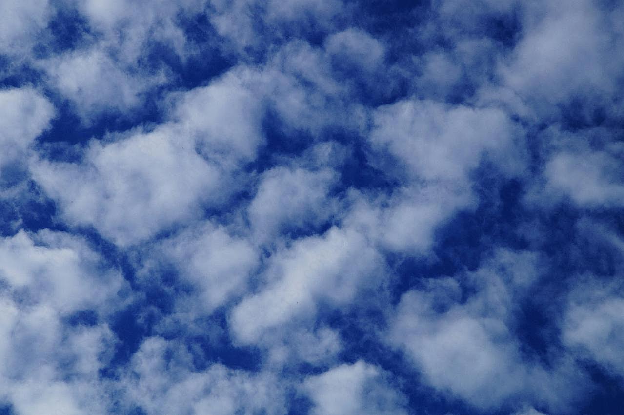云团图片天空