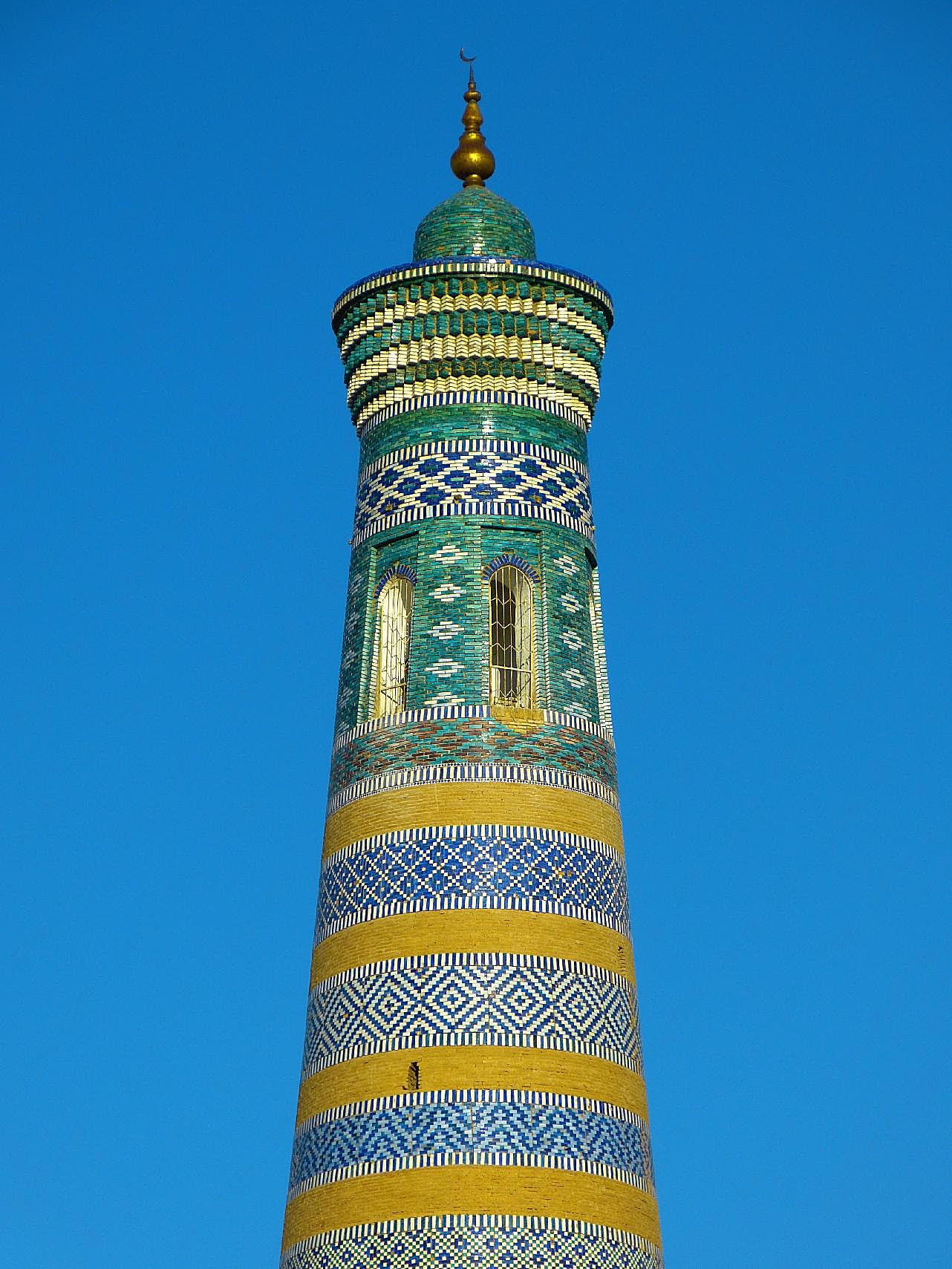 伊斯兰教尖塔图片空间高清