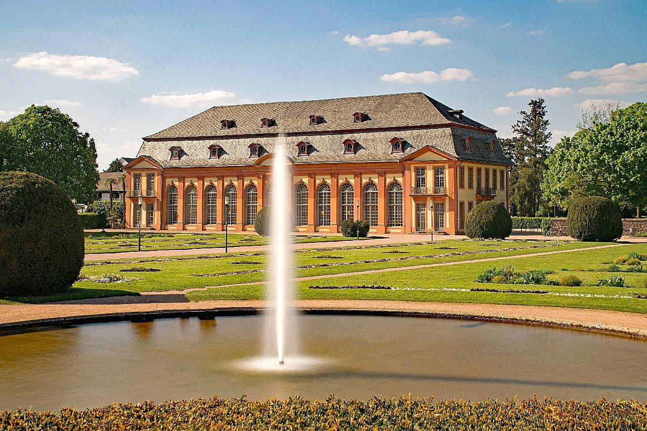 德国达姆施塔特酒店喷泉图片特色建筑