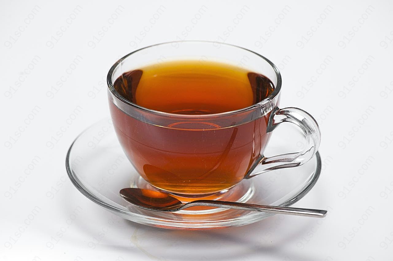 一杯休闲红茶图片饮料