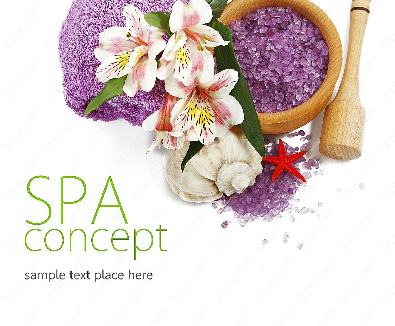 美丽spa美容材料图片创意设计图片