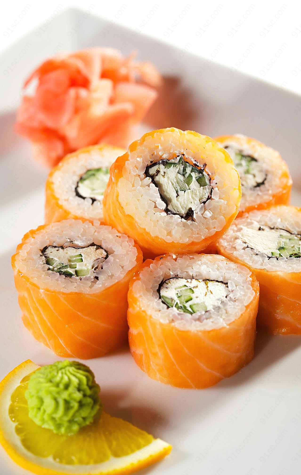 高清美味寿司图片下载美食摄影