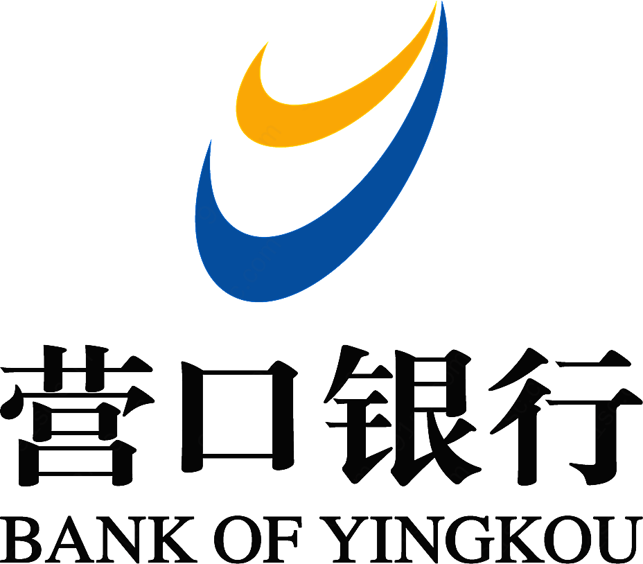 营口银行logo标志矢量金融标志