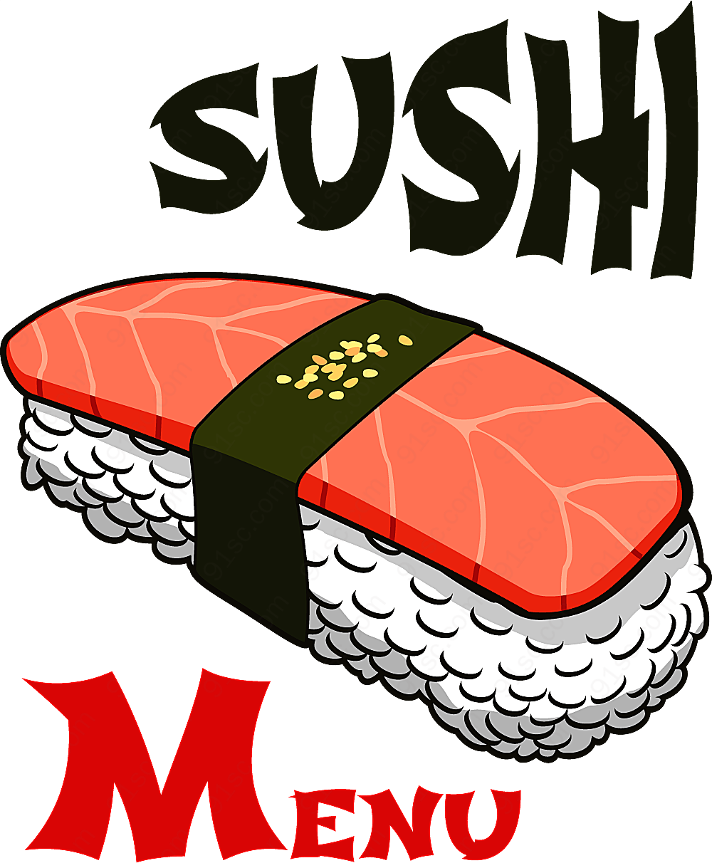 寿司logo设计矢量logo图形