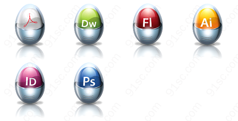 金属蛋软件桌面软件图标