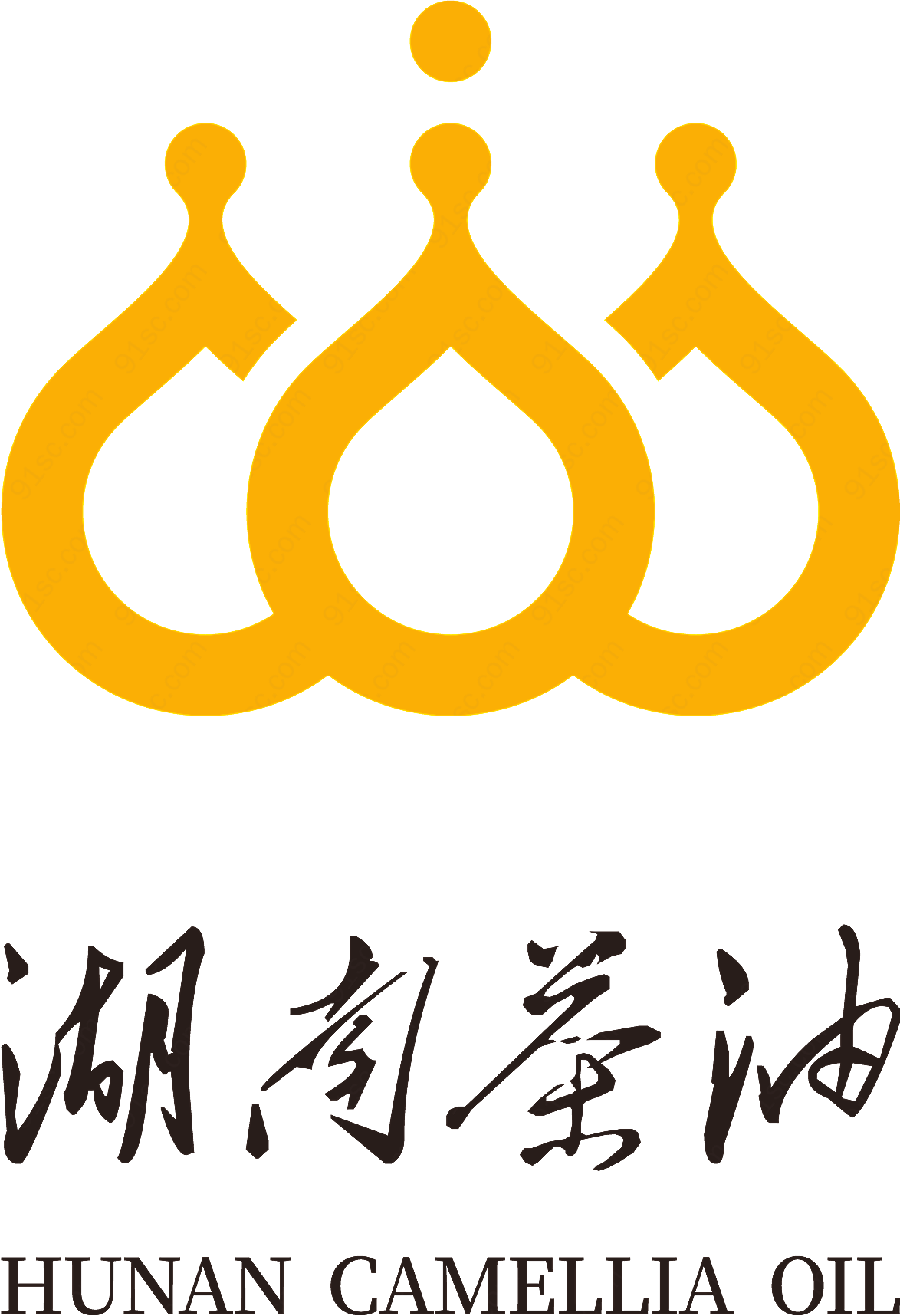 湖南茶油logo矢量餐饮食品标志