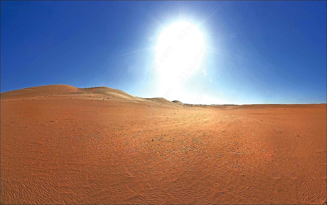 烈日下的图片沙漠