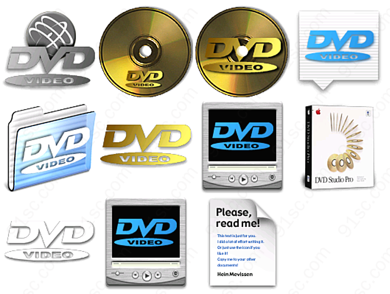 dvd字型系统系统图标