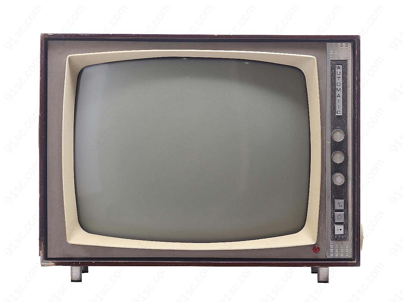 黑白电视机图片现代科技