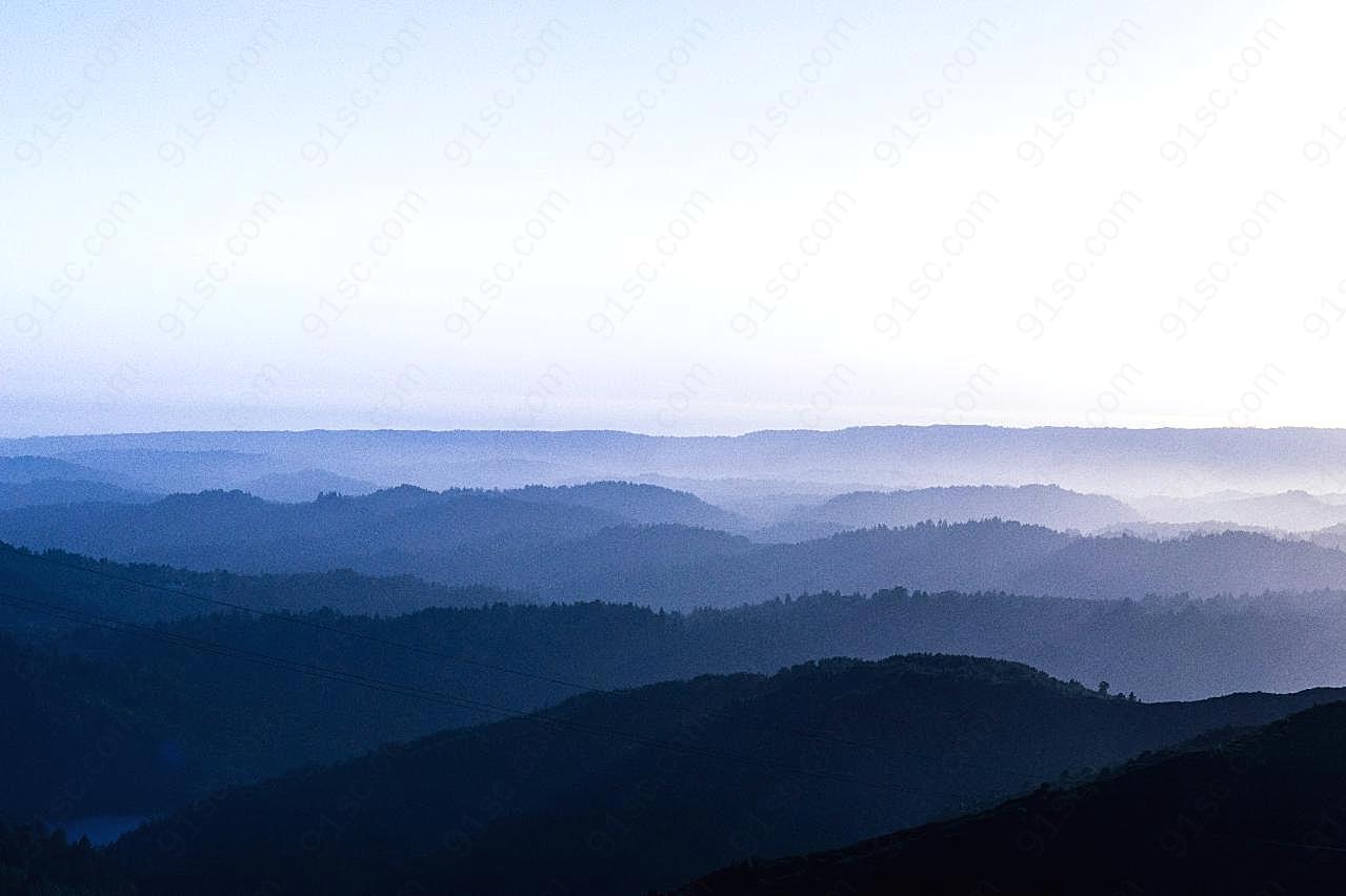 山峰山脉图片自然风景高清摄影