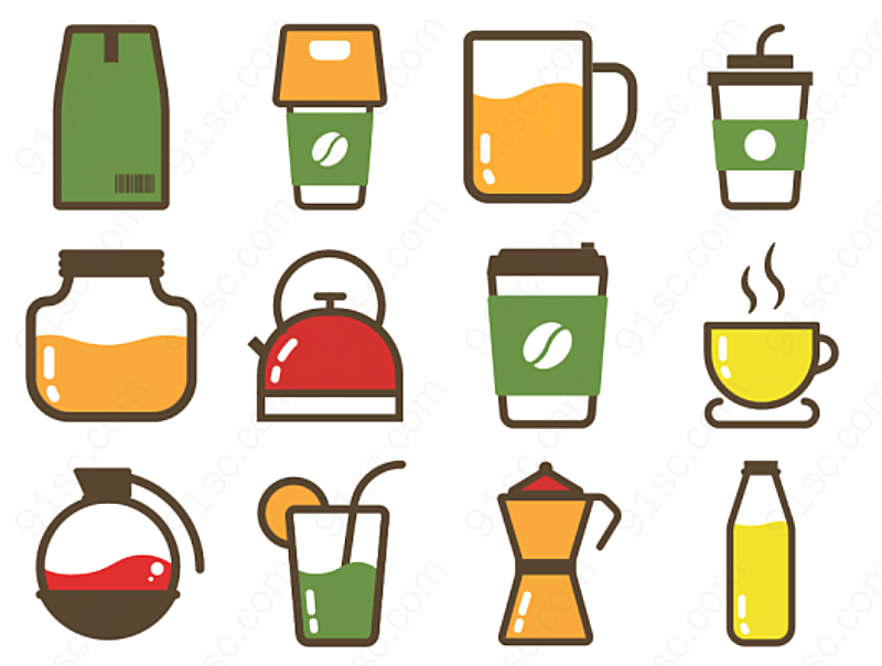 咖啡相关系列用品美味食物