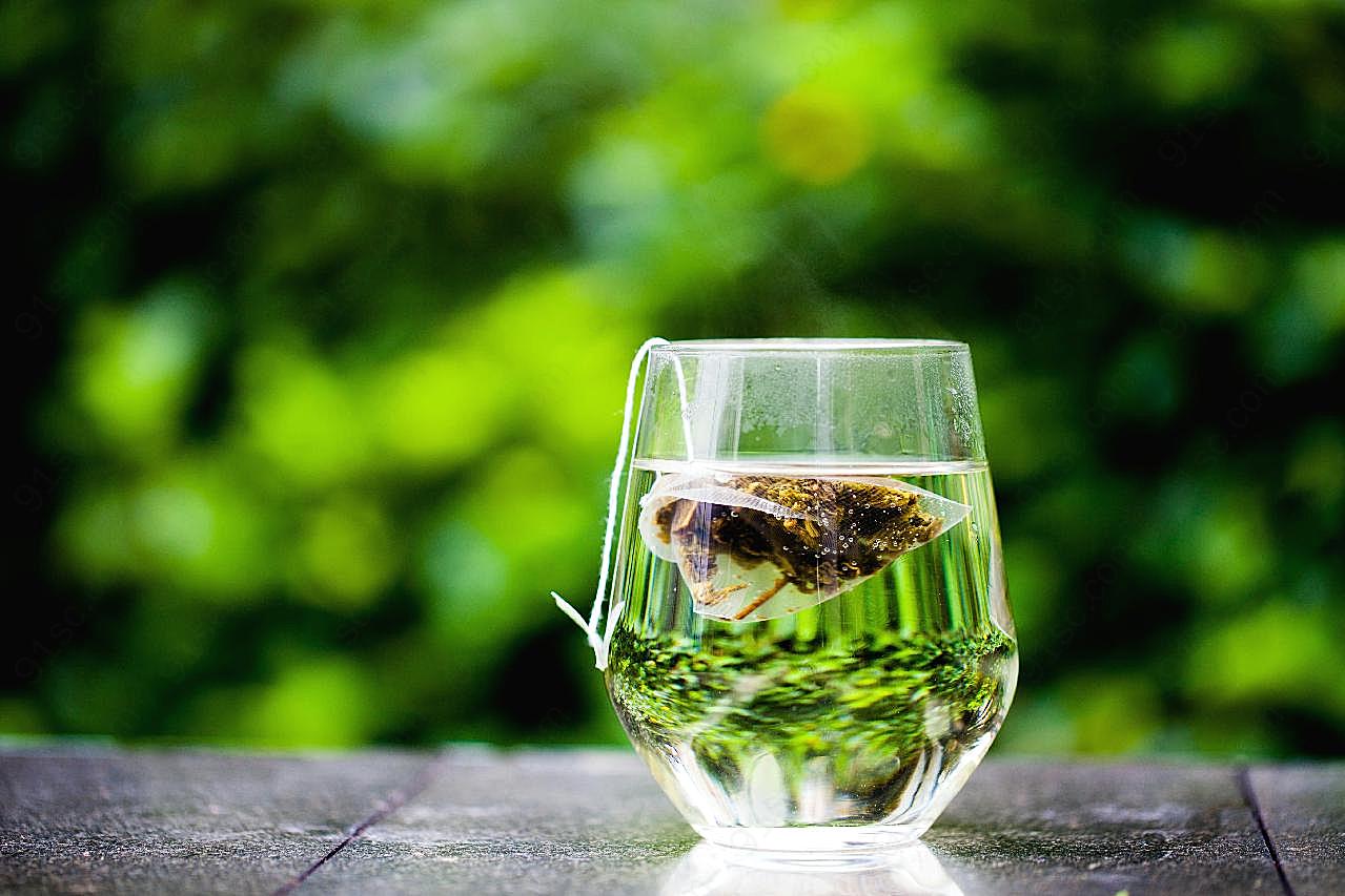 茶包泡茶图片餐饮