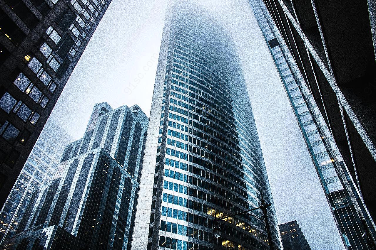 城市高层大厦建筑图片摄影