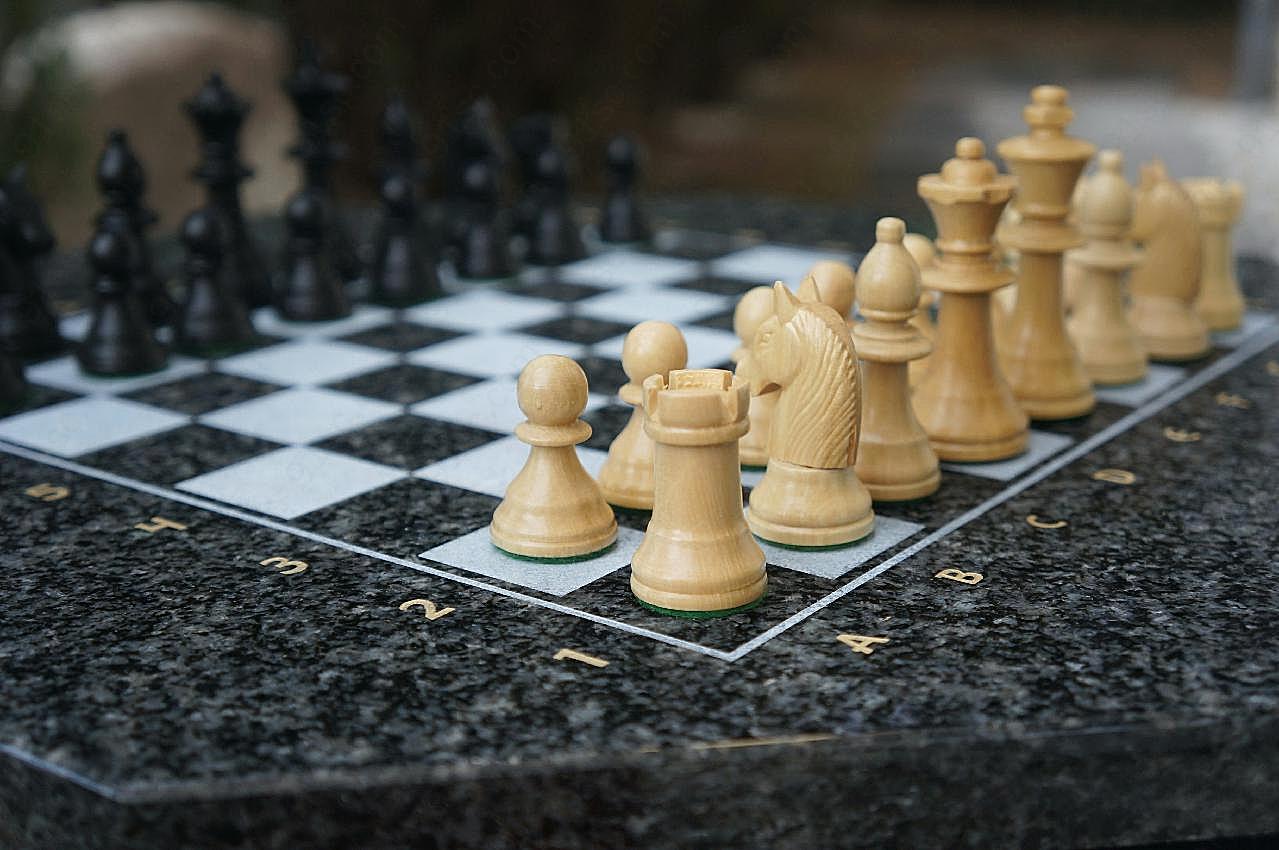 国际象棋棋盘棋子图片百科