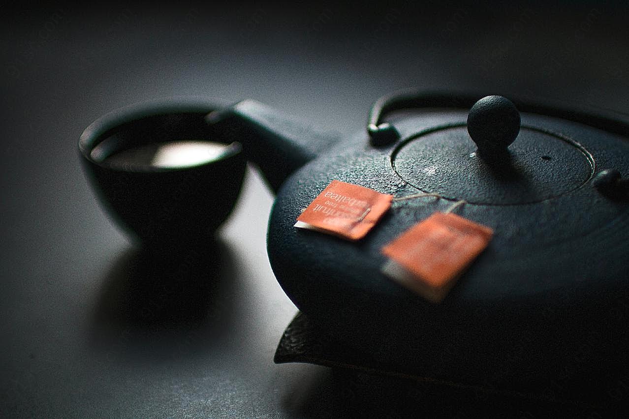 陶瓷茶壶图片餐饮美食