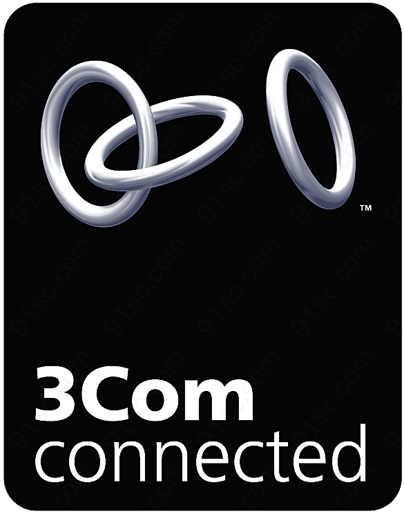 3comconnected矢量数字