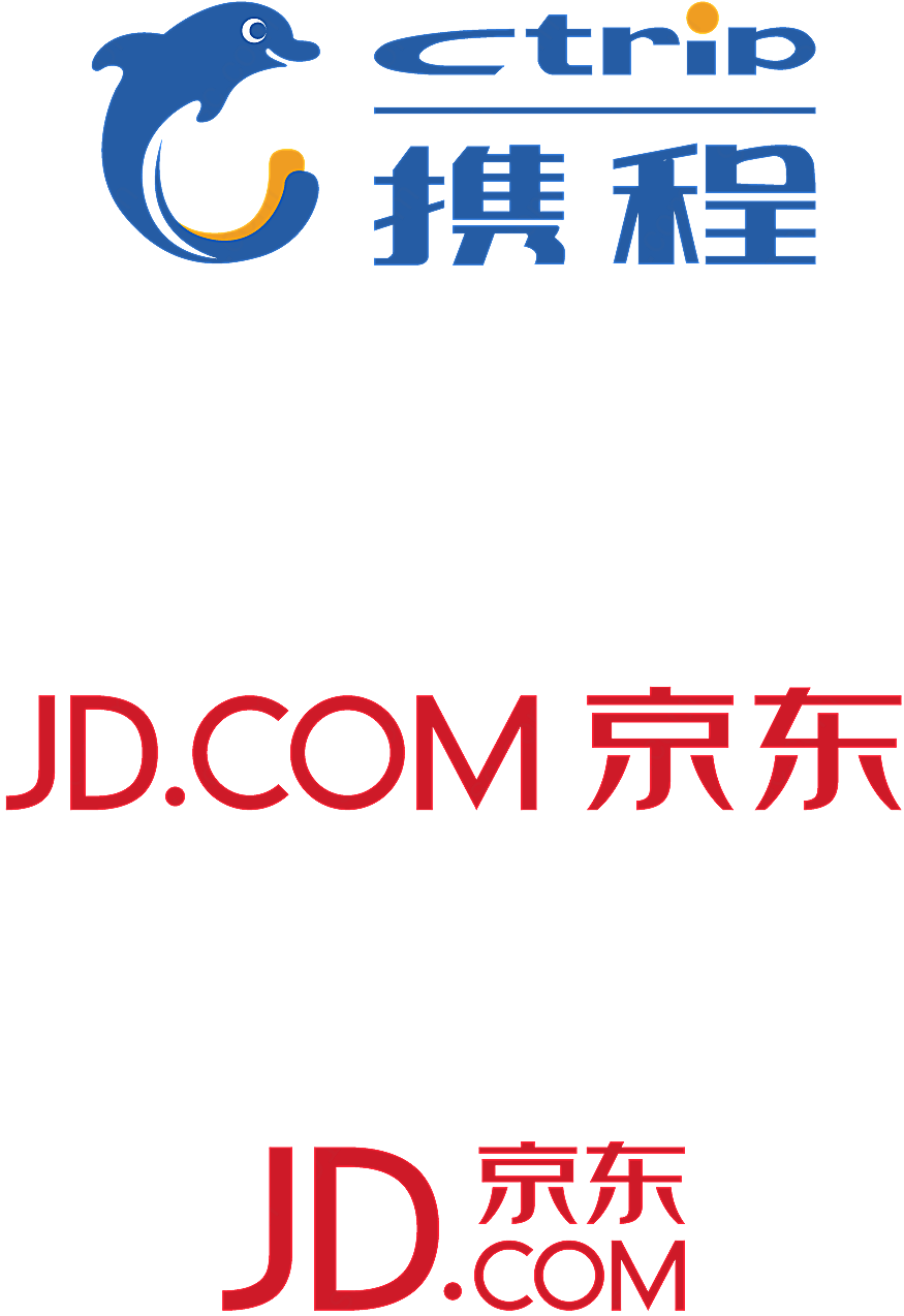 京东携程logo矢量服务行业标志