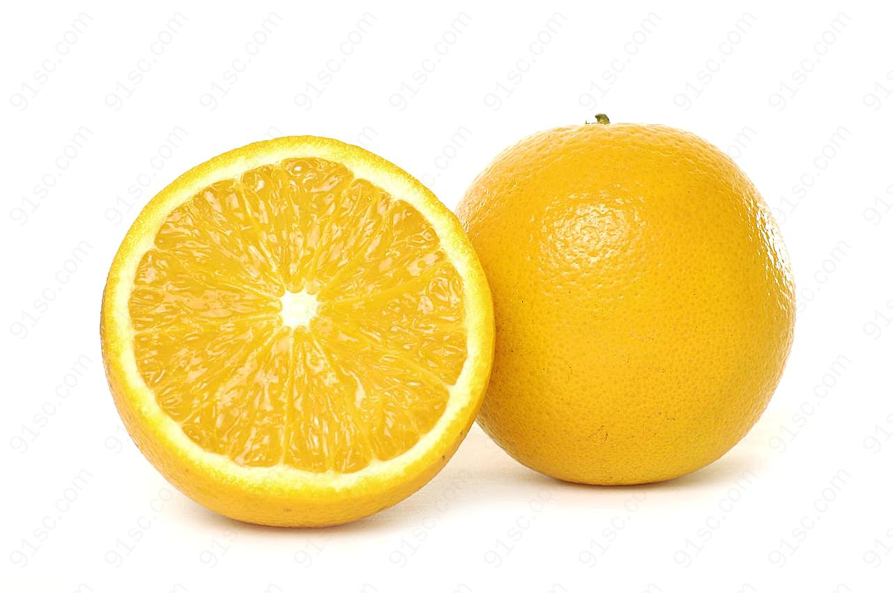 鲜橙高清图片下载摄影生物