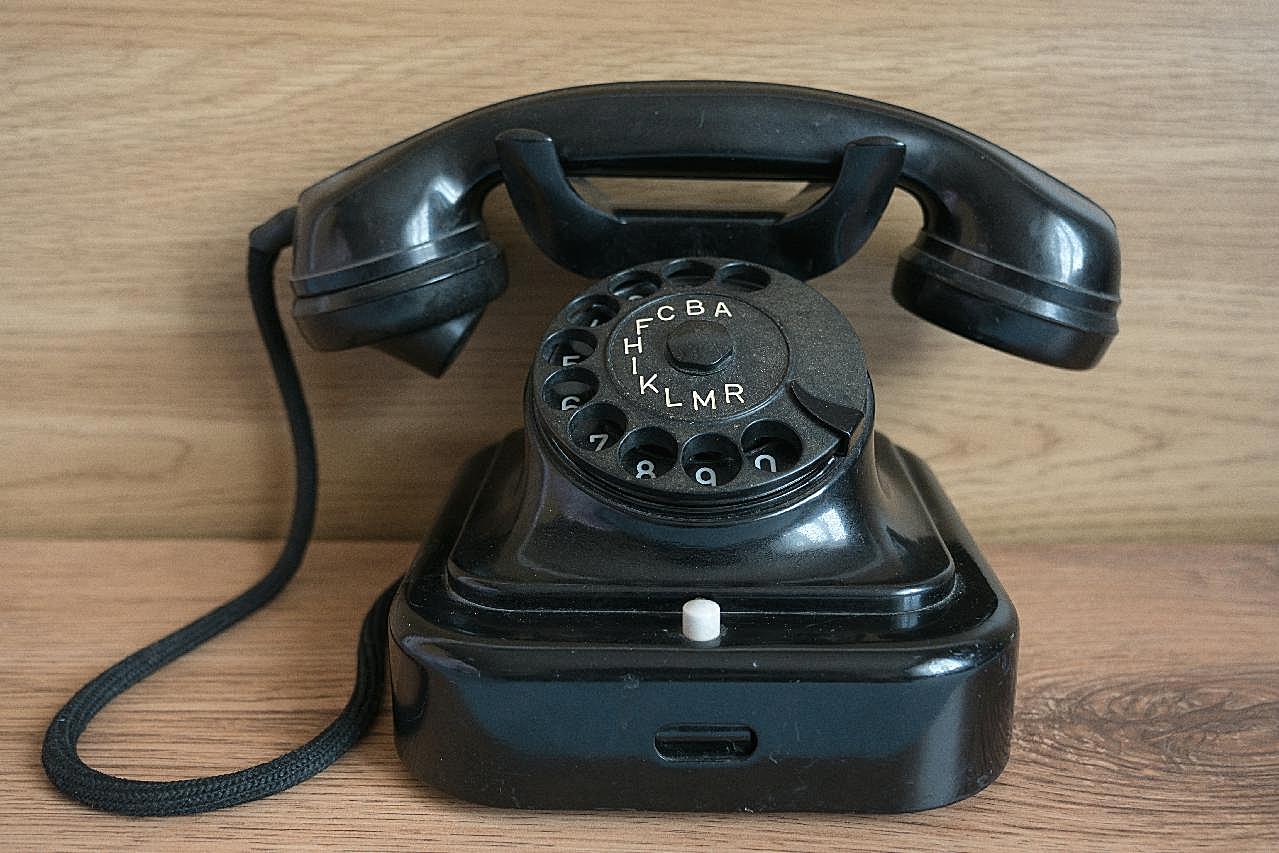 怀旧拨号电话图片生活用品