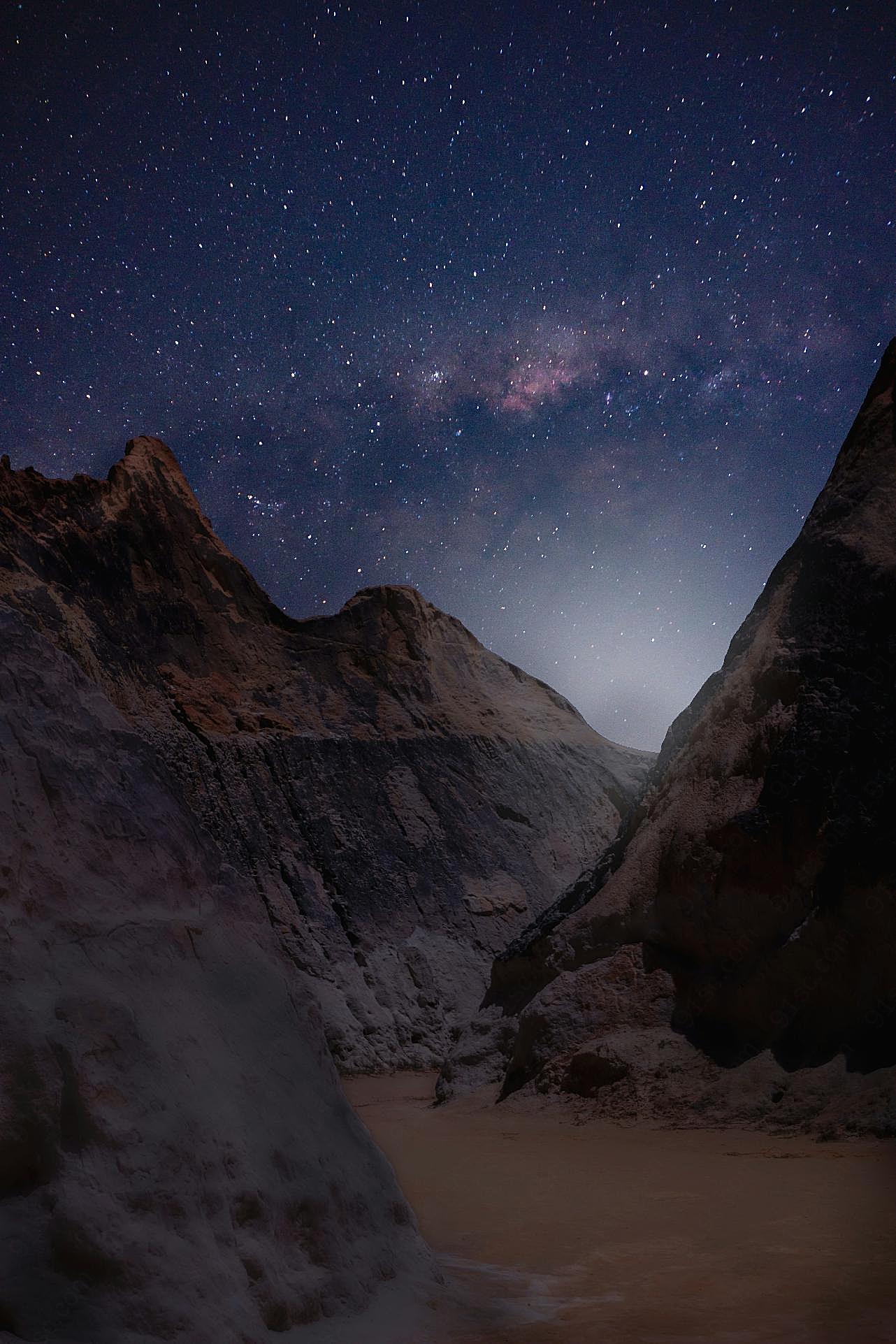 唯美星空夜景图片网络