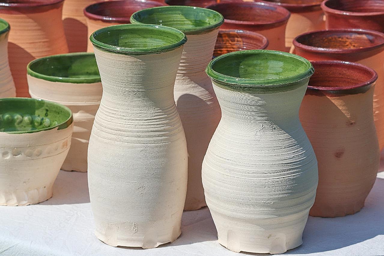 手工制作陶瓷花瓶图片生活