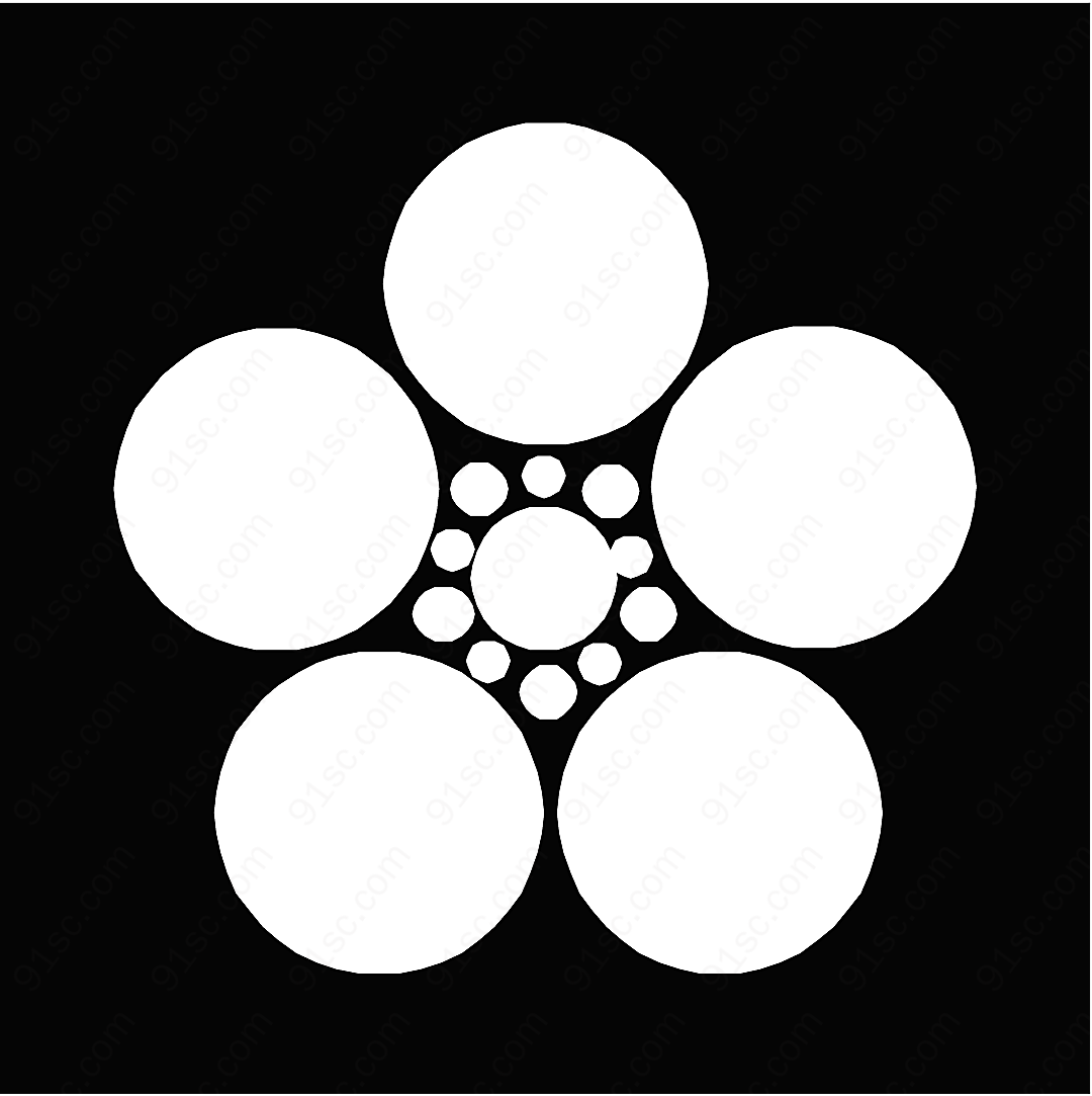 传统图案_198矢量图案