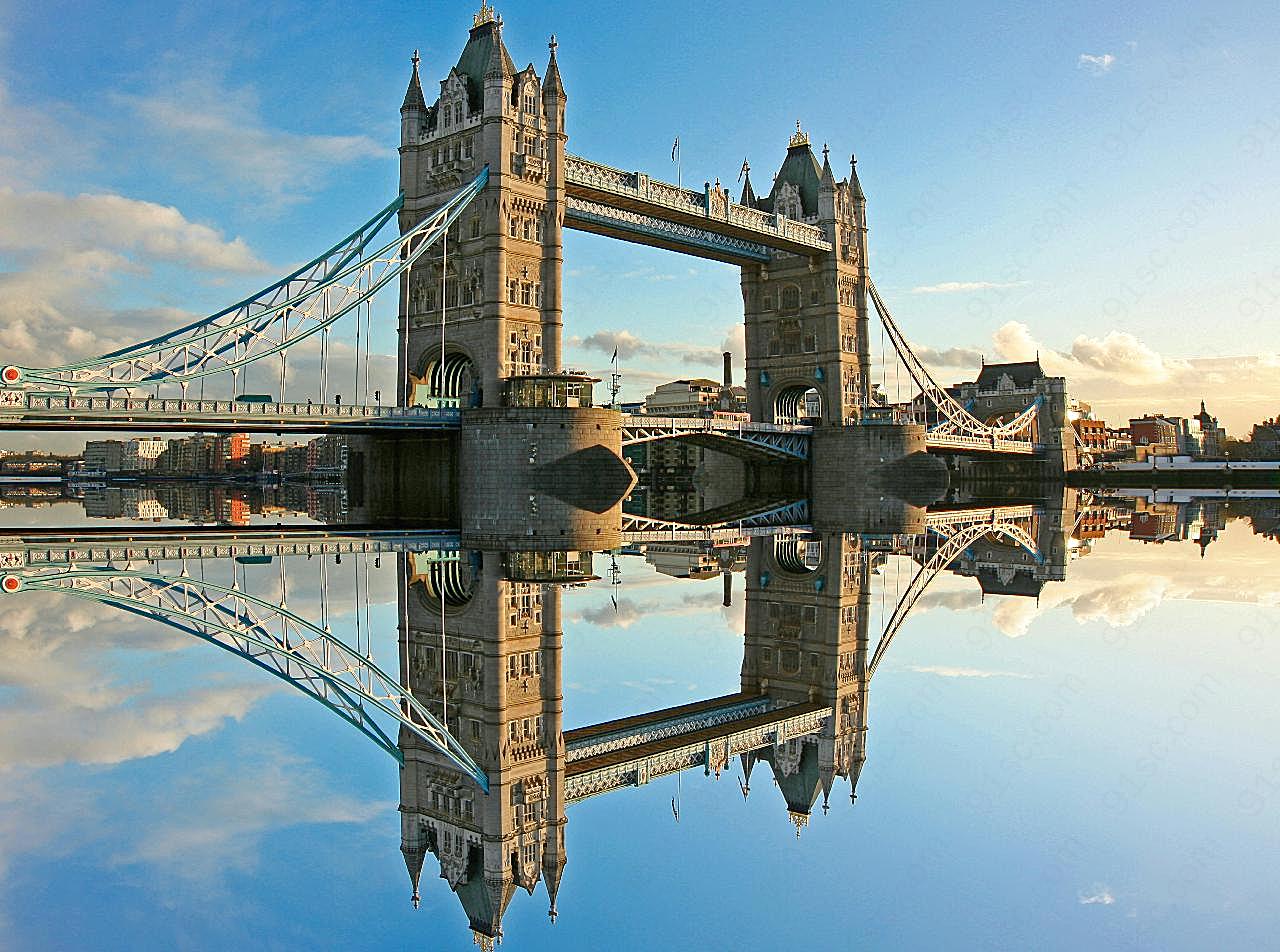 伦敦塔桥图片建筑摄影