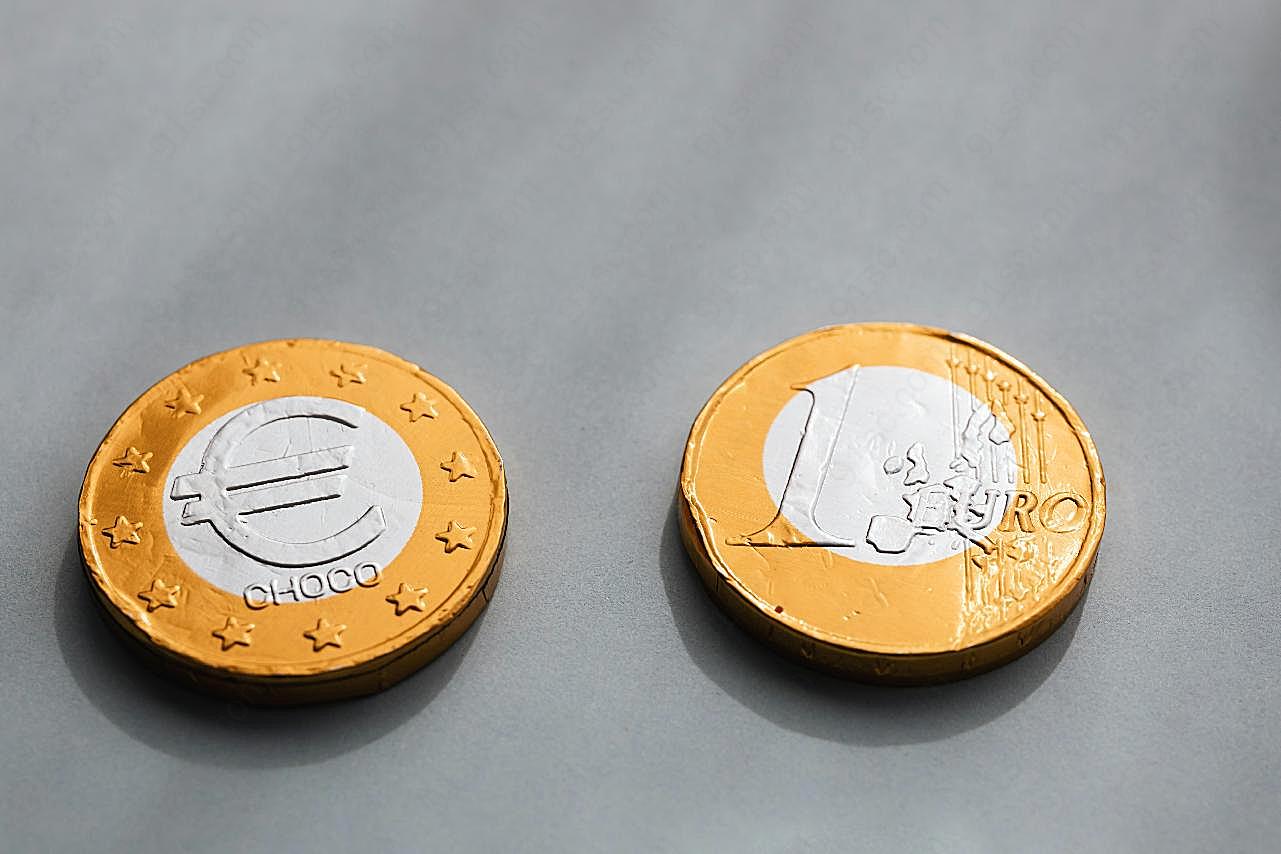 欧元硬币正反两面图片百科