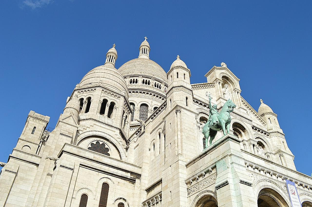 巴黎圣心大教堂图片空间